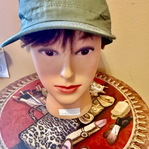 Military Green Casual Cap - Picture 2 of 5